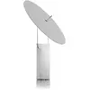 MARTINELLI LUCE lampe de table TX1 (Blanc mat et acier chromé - Alumin...