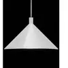 MARTINELLI LUCE lampe à suspension CONO (Blanc - Aluminium verni)