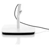 LUCEPLAN base pour lampe de table à LED OTTO WATT D72/1 (Blanc - Alumi...