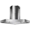 AIRONE hotte d'angle ZEUS ANGOLARE (100 cm - Acier Inox)