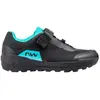 Northwave Escape Evo 2 Wmn - Chaussures VTT femme Black / Turquoise 39