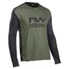 Maillot manches longues northwave edge vert noir
