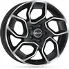 Jante Alu Mak Express 7x17 5x120 Et51 Noir Face Polie