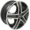 Jante alu 16 pouces MAK King5 5x120 6,5J ET51, Farbe Eisschwarz