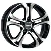 Jante alu 17 pouces MAK Stuttgart 5x112 7,5J ET45, Farbe Schwarzer Spiegel