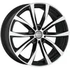 Jante alu 16 pouces MAK Wolf 5x114,3 6,5J ET41, Farbe Schwarzer Spiegel