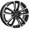 Jante Alu Mak Magma 6x15 4x108 Et45 Noir Face Polie