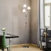 ONLI Lampadaire Jacqueline, à 3 lampes, blanc