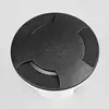 Fumagalli Lampe encastrable sol LED Ceci 120-3L noire CCT