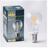 Fumagalli Ampoule LED à filament E27, 6W, 800lm, blanc chaud
