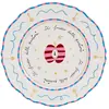 Bitossi Home - Assiette Pangea - Rose - Porcelaine - Designer Pangea