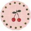 Bitossi Home - Assiette à dessert Quadri - Rose - Porcelaine