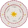 Bitossi Home - Assiette Pangea - Rouge - Porcelaine - Designer Pangea
