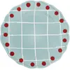 Bitossi Home - Assiette Quadri - Bleu - Porcelaine