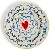 Assiette plate en porcelaine 16,5 cm Heart - Bitossi Home