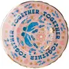 Bitossi Home - Assiette à mignardises Love Party - Multicolore - Porce...