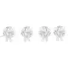 Sachet de 10 Guirlandes de noeuds 3m, Blanc