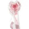 NOEUD TULLE INDIVIDUEL ROSE 100 MM