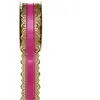 SANTEX 1699-13-40, Ruban Charlotte 40 mm dentelle, fuchsia