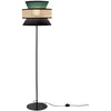 Luce Ambiente Design Lampadaire Gazebo, vert/noir/naturel, 147 cm, tis...
