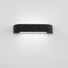 Luce Ambiente Design Applique murale LED Niike, noir, largeur 40 cm, m...