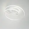 Luce Ambiente Design Plafonnier LED COASTER blanc, longueur 50 cm, mét...