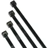 Mvtek Attaches en Nylon Noires 100x2,5mm - Paquet de 100 Pièces pour Atelier