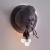 KARMAN lampe murale applique UGO RILLA (Gris opaque - Céramique)