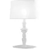 KARMAN lampe de table ALÌ E BABÀ (H 68 cm - Céramique et lin)