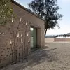 KARMAN lampadaire d'extérieur NILO (H 118 cm, fixation extérieure - Aluminium et résine)