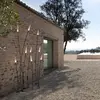 KARMAN lampadaire d'extérieur NILO (H 118 cm, raccordement au sol - Aluminium et résine)