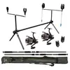 LINEAEFFE Kit de pêche Combo Vigor Top Carp 2