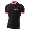 Sixs Maillot à Manches Courtes Stripes S