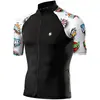 Sixs Maillot à Manches Courtes Fancy