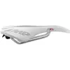 Selle F30C Compatta Blanche pour Route, VTT et Triathlon - Légère et Confortable