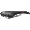Selle F30C 150mm Noir en Cuir et Inox pour Route et Offroad