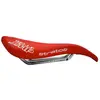 Cicli Bonin Selle Stratos Rouge 2018 en Microfibre pour VTT et Route - Légère 280g
