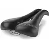 Selle TRK Medium Gel Noir pour Citybike et Vélo de Touring - Confort Élevé 2019
