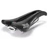 SMP Selle MTB/Route Blaster en Carbone et Cuir Noir - Légère 220g