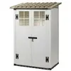 GAROFALO Tuscany Evo 100 2 Portes - Abri De Jardin En PVC Avec Plancher