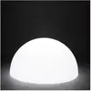 Kloris - Lampe hémisphérique lumière blanche en polyéthylène mod. Baby...