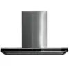 FALMEC hotte Îlot LUMINA NRS (90 cm / Lunette noire - Acier Inox / Verre)