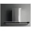 Hotte décorative murale FALMEC LUMINA NRS MURAL 90 INOX/VERRE Noir
