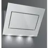 FALMEC hotte murale QUASAR (Blanc 120 cm - Acier Inox / Verre)