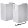 FALMEC cheminée KCTCN.001#B pour hotte murale TAB et TAB A+ (Blanc - A...