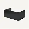 Accessoire FALMEC CHEMINEE VIRGOLA NOIRE H120MM-KCVJN.01N