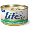 6x85g Life Cat Natural Adulte poulet avec boeuf nourriture humide pour...