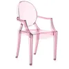 Kartell Chaise Pour Enfants Lou Lou Ghost (Rose - Polycarbonate Transp...