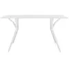 KARTELL table SPOON TABLE (Blanc - 140 x 74 - Aluminium nid d'abeilles...