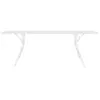 KARTELL table SPOON TABLE (Blanc - 200 x 90 - Aluminium nid d'abeilles...